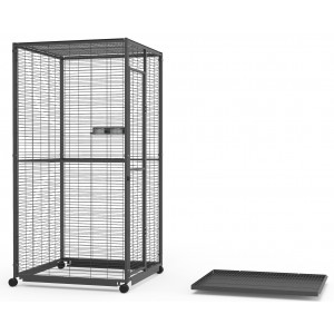Voliera pre papagáje , 1m2, 1.05m x 1.05m x2m -  